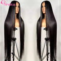 40 Inch Bone Straight Human Hair Wigs 13x4 13X6 HD Lace Front Wigs Human Hair 100% Brazilian Hair For Black Women 220 Density